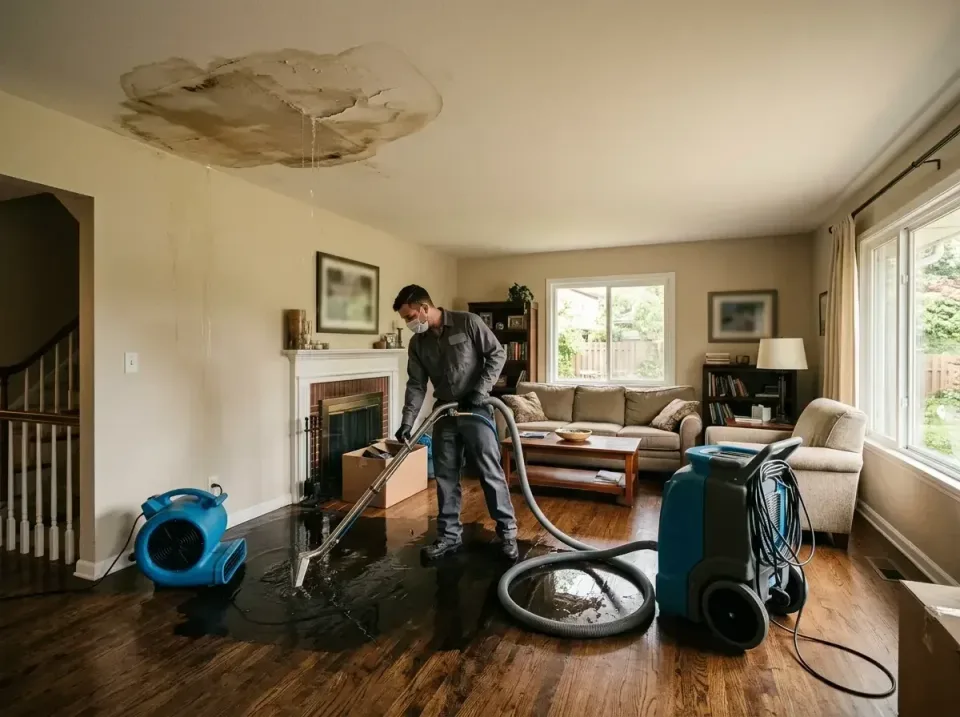 attic-pipe-burst-ceiling-drip-008 — frequently asked questions, Water Damage Restoration & Carpet Care in Nesconset, NY